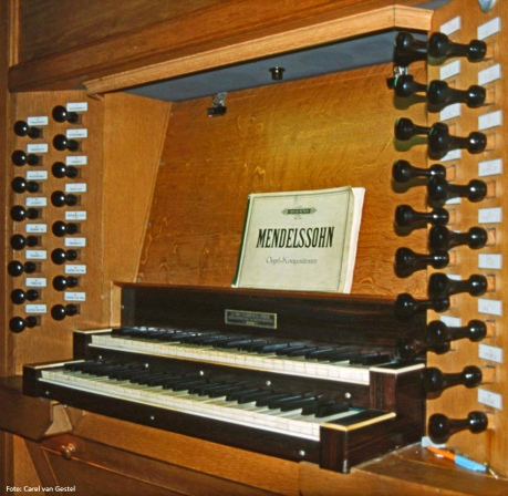 Dispositie van Leeuwen orgel